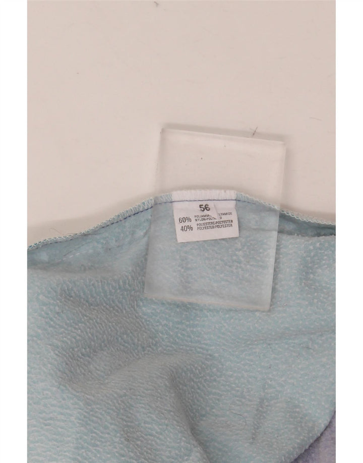 Pantaloni da tuta con grafica ASICS da uomo in poliammide color block blu medio
