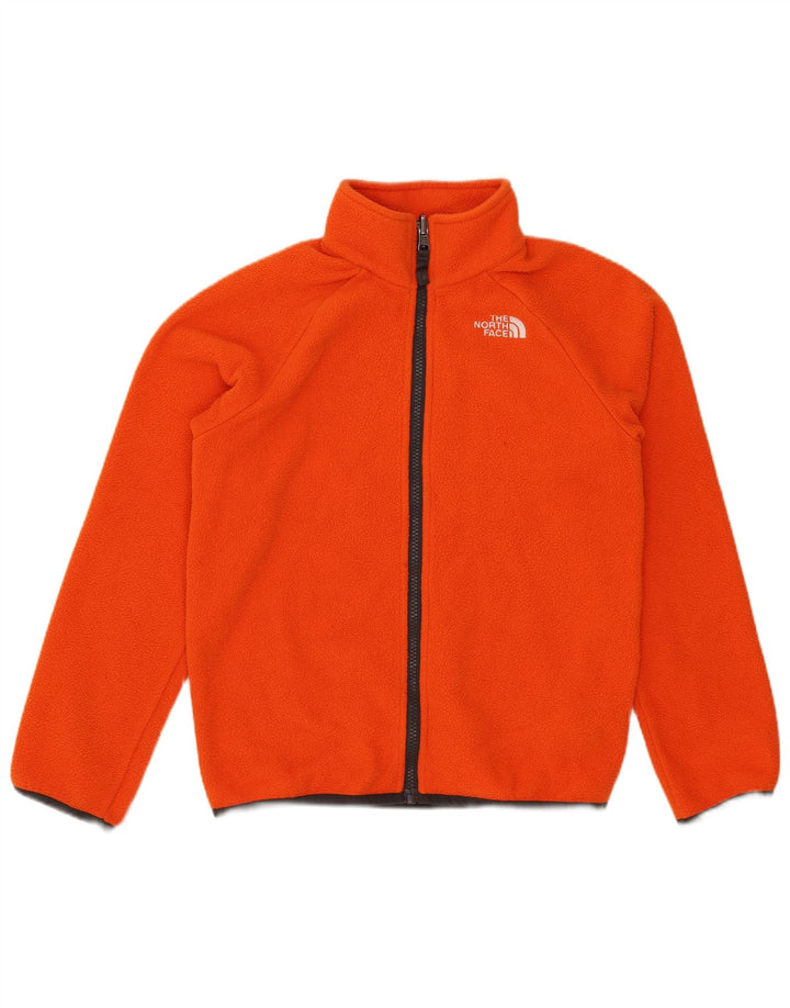 Giacca in pile The North Face da ragazzo 9-10 anni in poliestere arancione medio