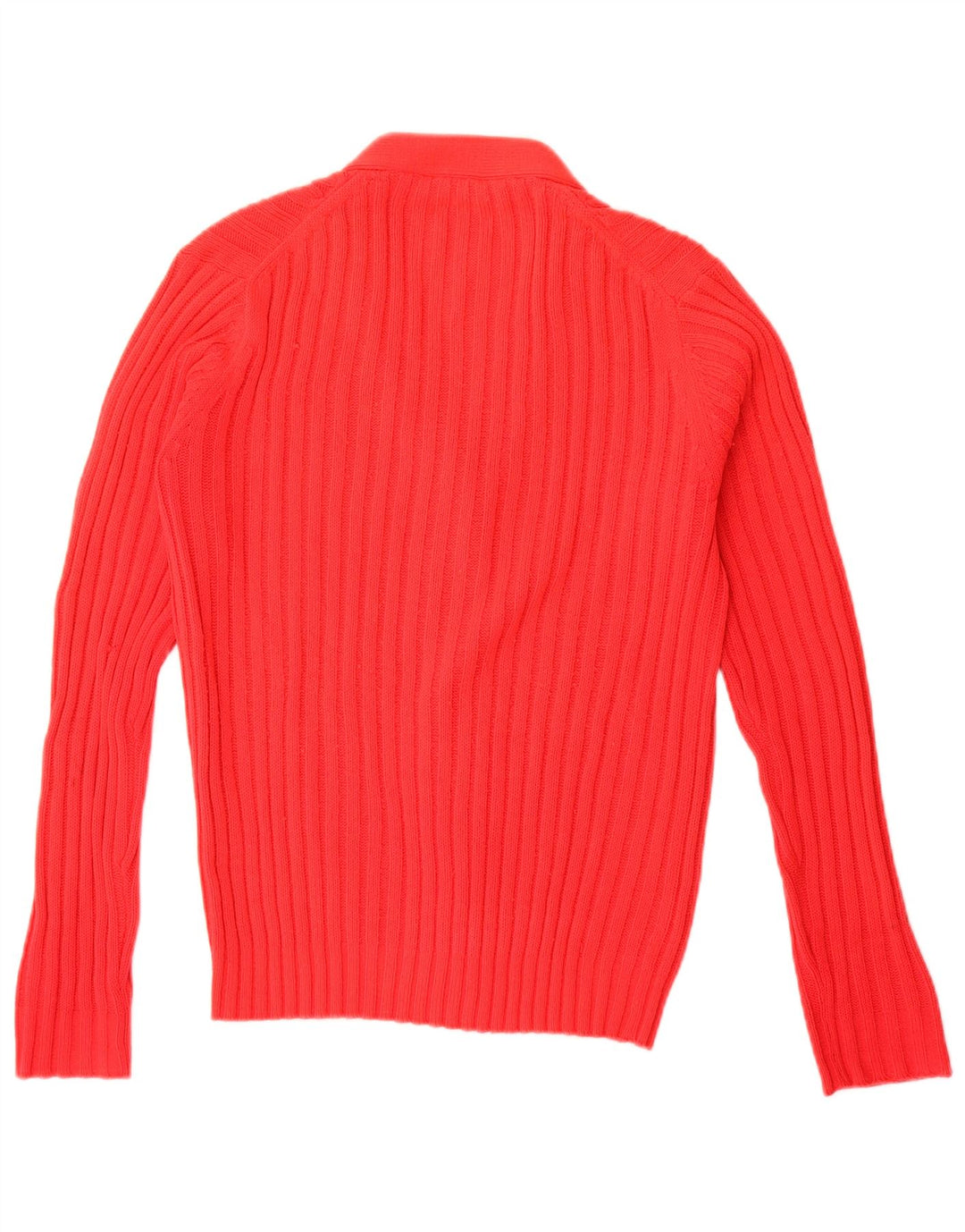 Maglione cardigan da donna vintage IT 42 Acrilico rosso medio
