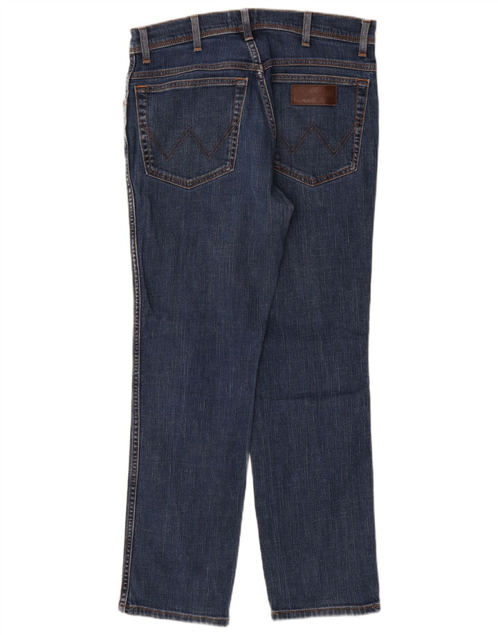 Jeans Wrangler Texas Slim da donna W33 L30 cotone blu