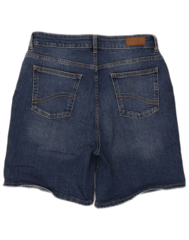 Pantaloncini di jeans Darley da donna Fat Face UK 12 Medium W28 Cotone blu
