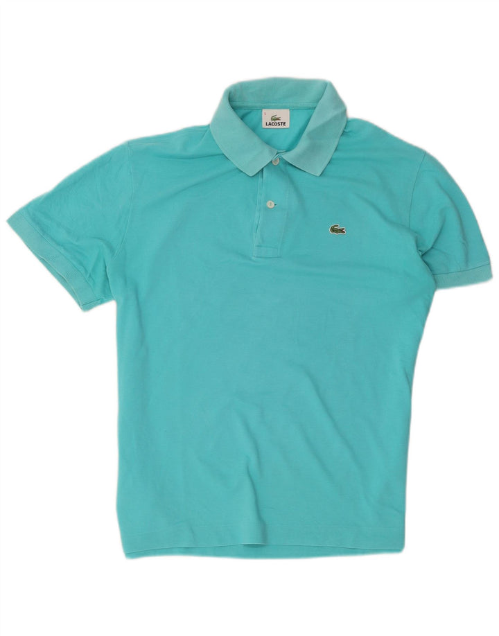 Polo da uomo Lacoste taglia 5 grande in cotone turchese