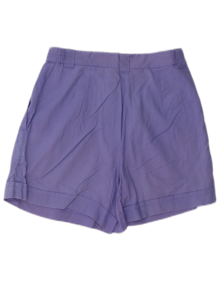 Pantaloncini chino con ancoraggio da donna vintage W28 viola medio