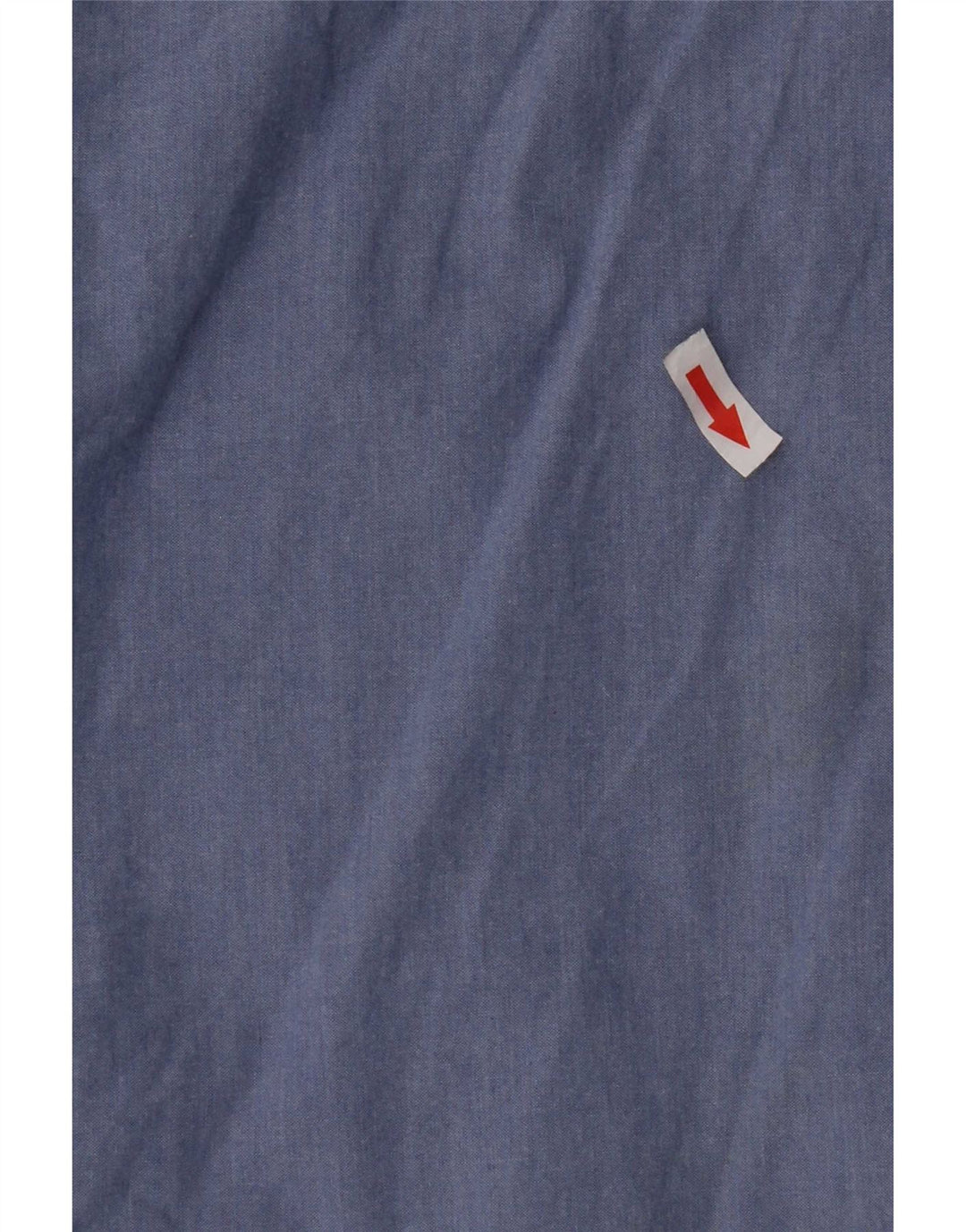 Camicia da donna a maniche corte Regular Fit Superdry XL in cotone blu