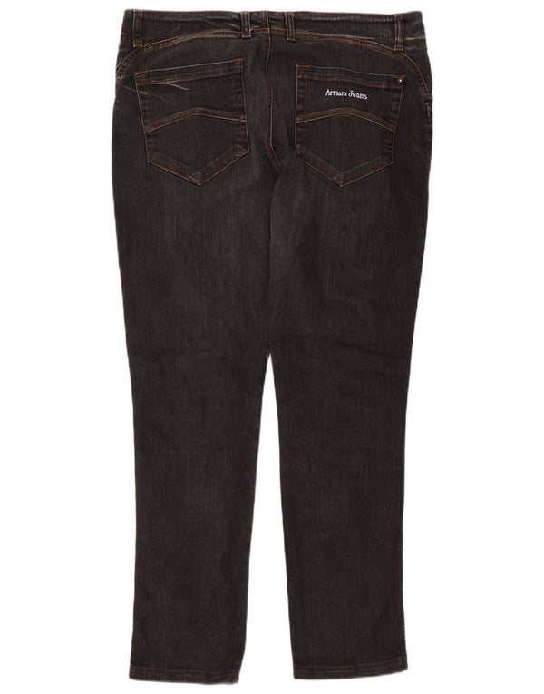 Armani Mens Skinny Jeans W33 L30 Grey Cotton