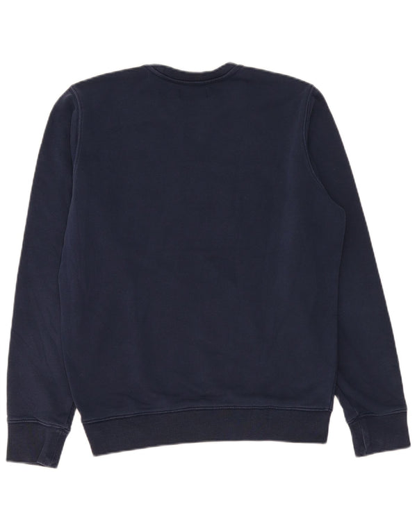 Felpa grafica da uomo Rifle, maglione medio, cotone blu navy