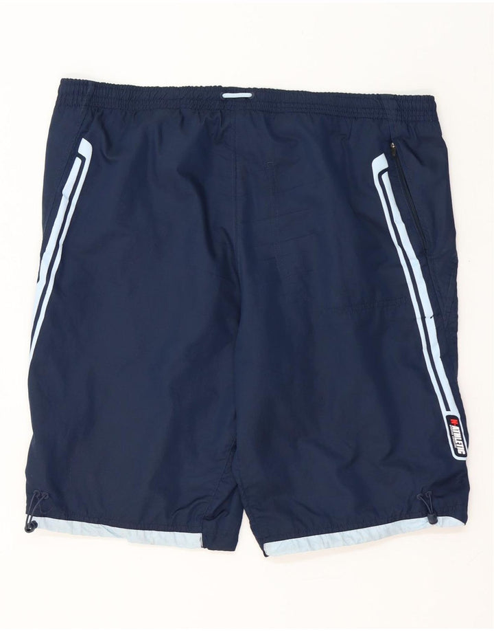 Pantaloncini sportivi da uomo NIKE Large blu navy in poliestere