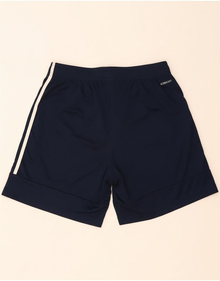 ADIDAS Mens Aeroready Sport Shorts Large Navy Blue Polyester