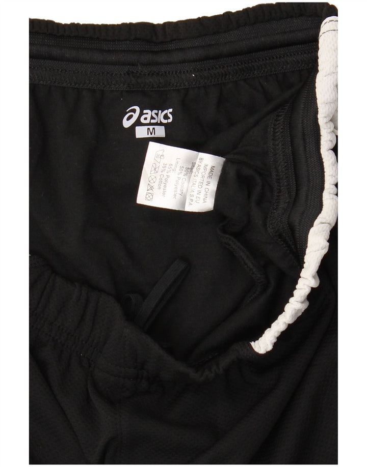 Pantaloncini sportivi da donna Asics UK 12 Medium Nero Colourblock Poliestere