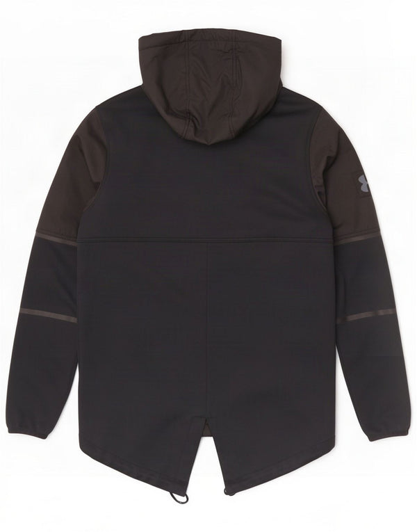 Giacca parka pullover con cappuccio vestibilità ampia da uomo Under Armour UK 34 XS Nero