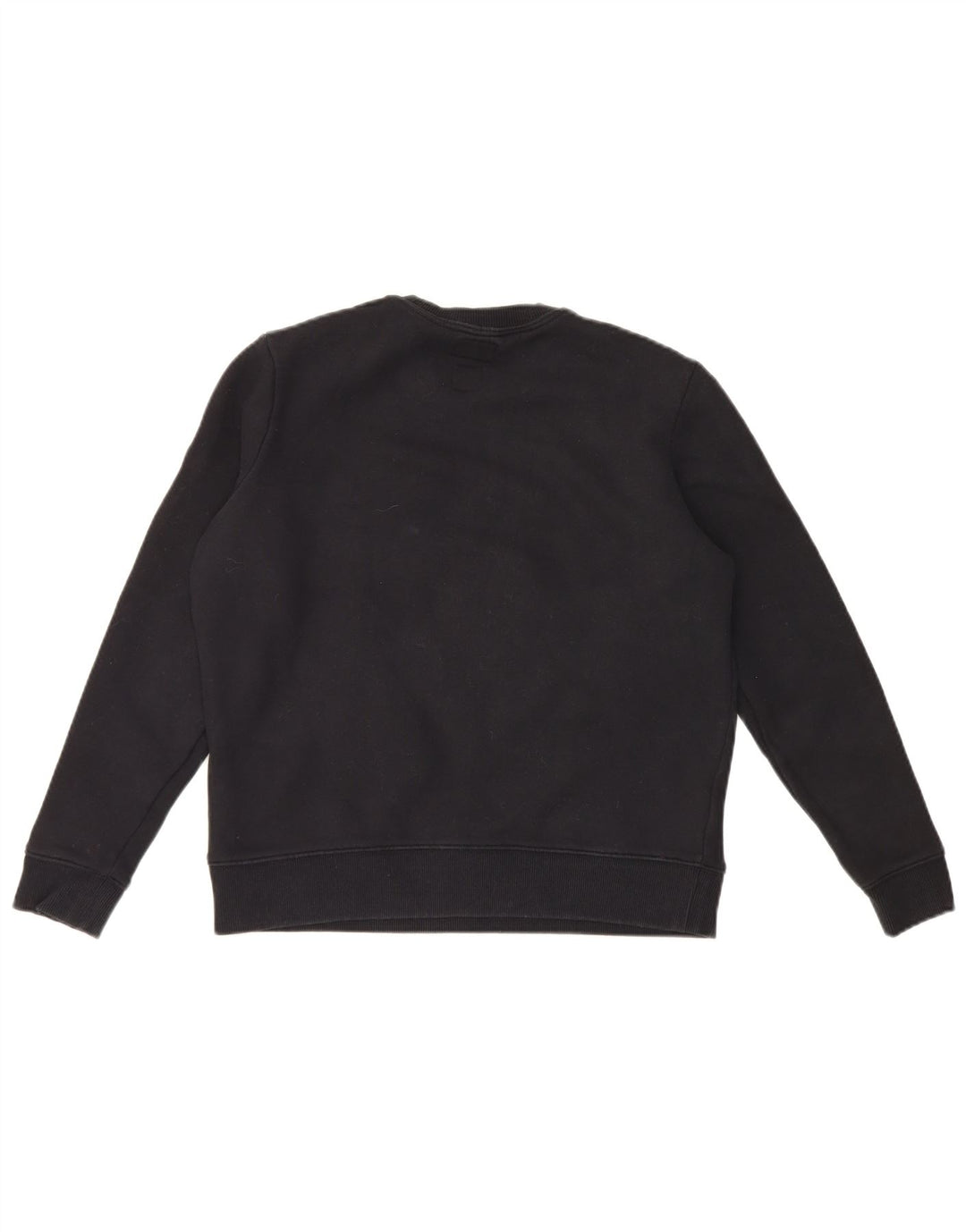 Felpa oversize con grafica da donna Superdry, maglione UK 10 piccolo nero