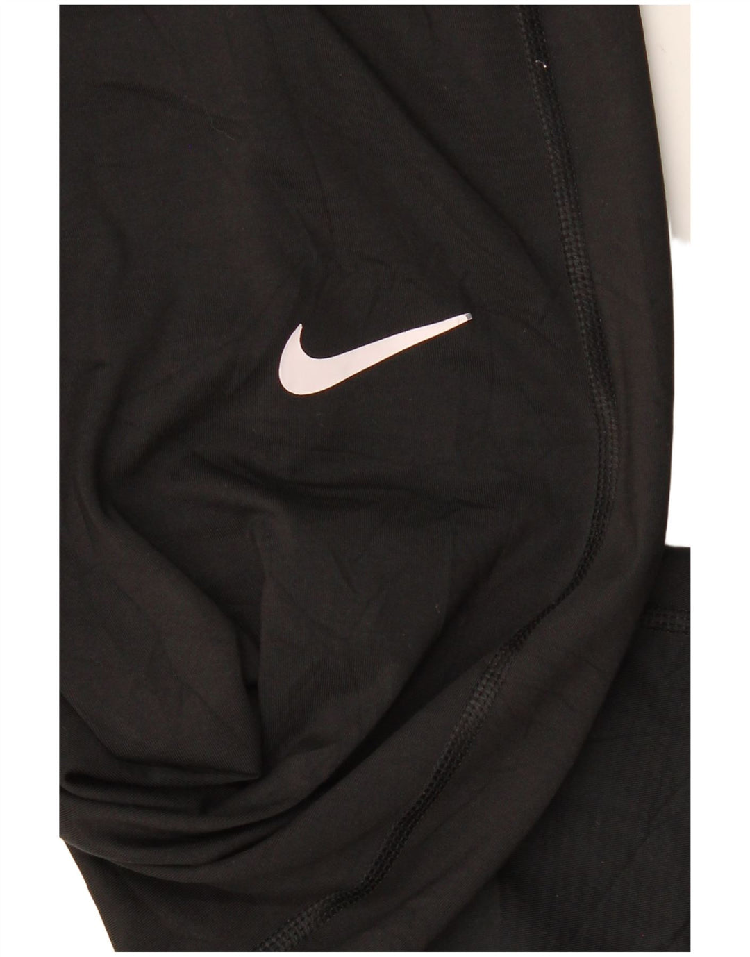 Leggings grafici NIKE da donna Dri Fit UK 10 piccoli poliestere nero