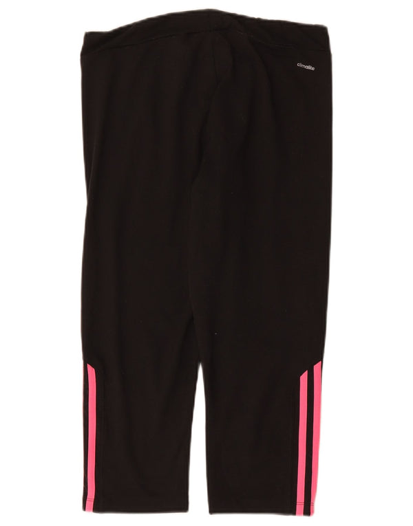 Leggings Adidas Climalite Capri da donna UK 12/14 Poliestere nero medio