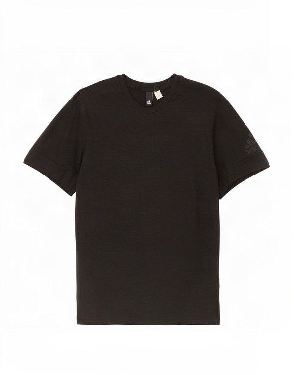 Adidas Mens Graphic T-Shirt Top Medium Black
