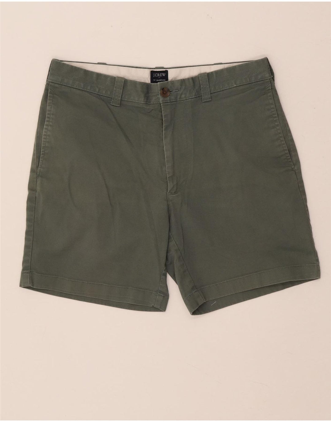 Pantaloncini chino da uomo J. Crew W31 cotone kaki medio