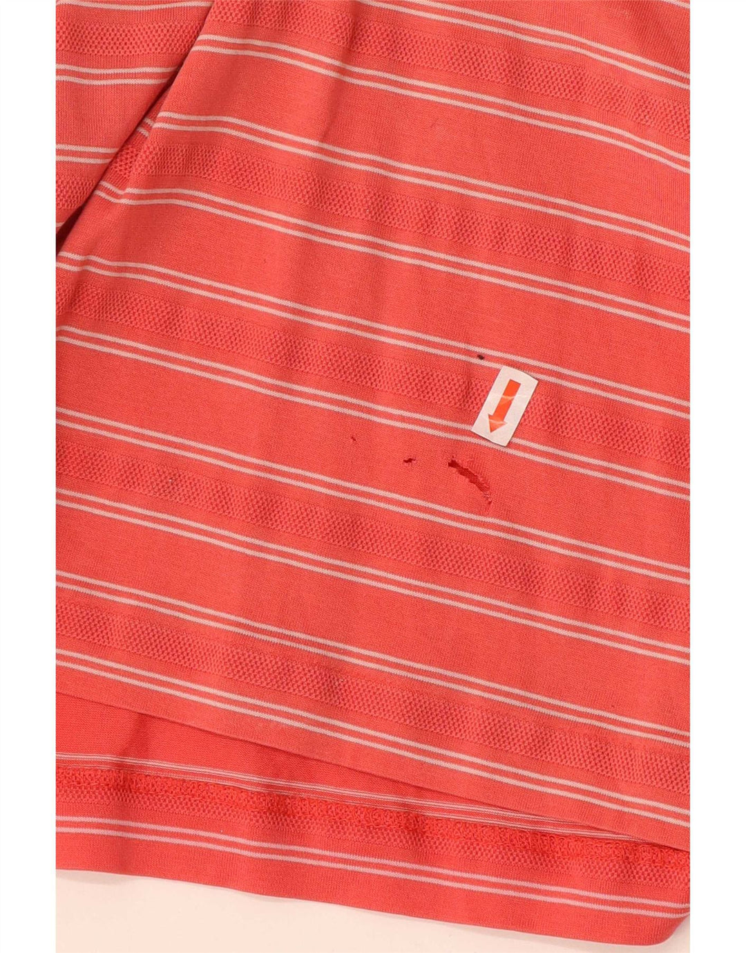 Polo Nike Uomo UK 42/44 Grandi Righe Rosse