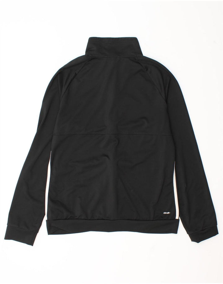 Giacca da ginnastica Adidas Climalite da donna UK 12/14 media nera
