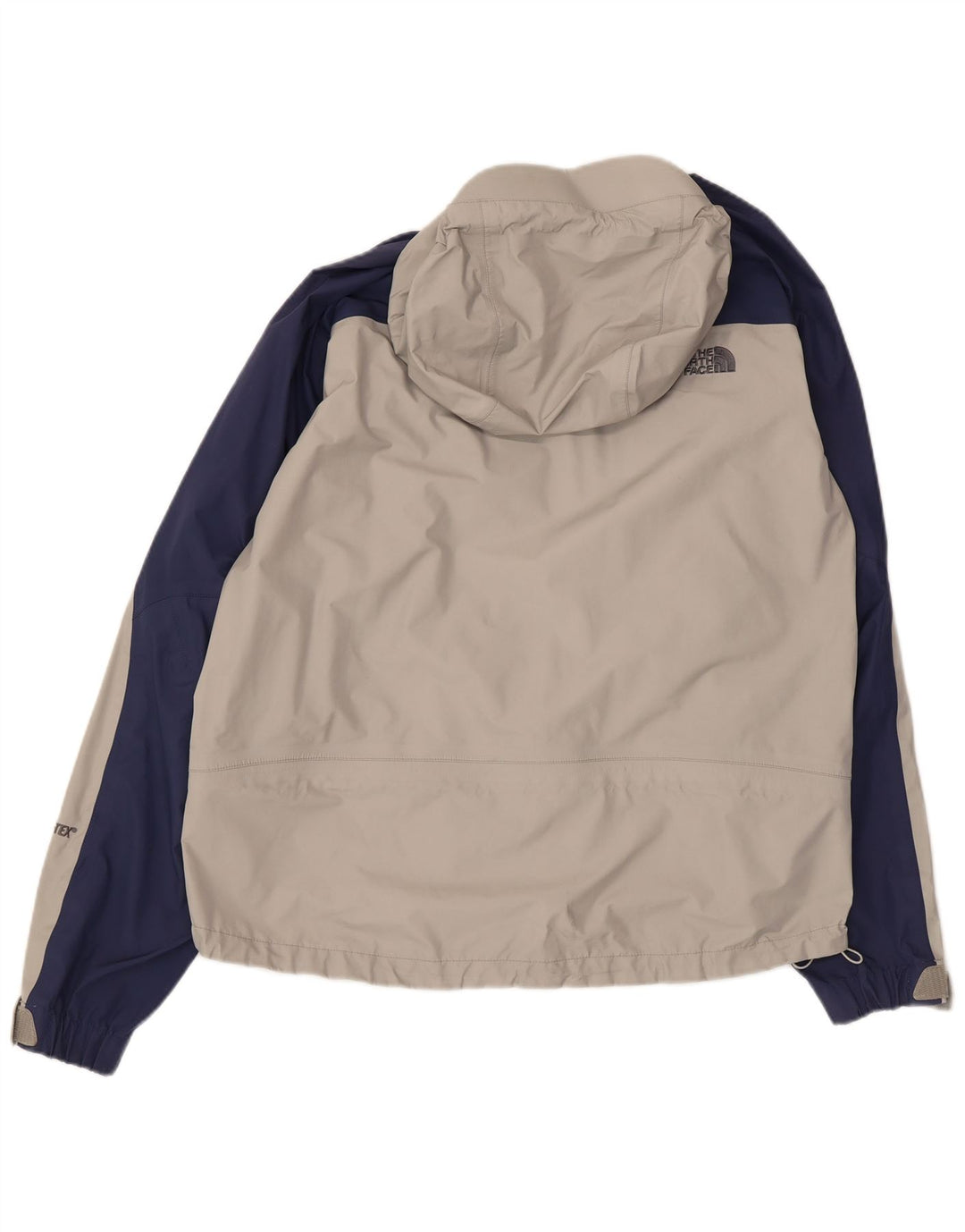 Giacca a vento con cappuccio da uomo The North Face UK 38 Colore grigio medio
