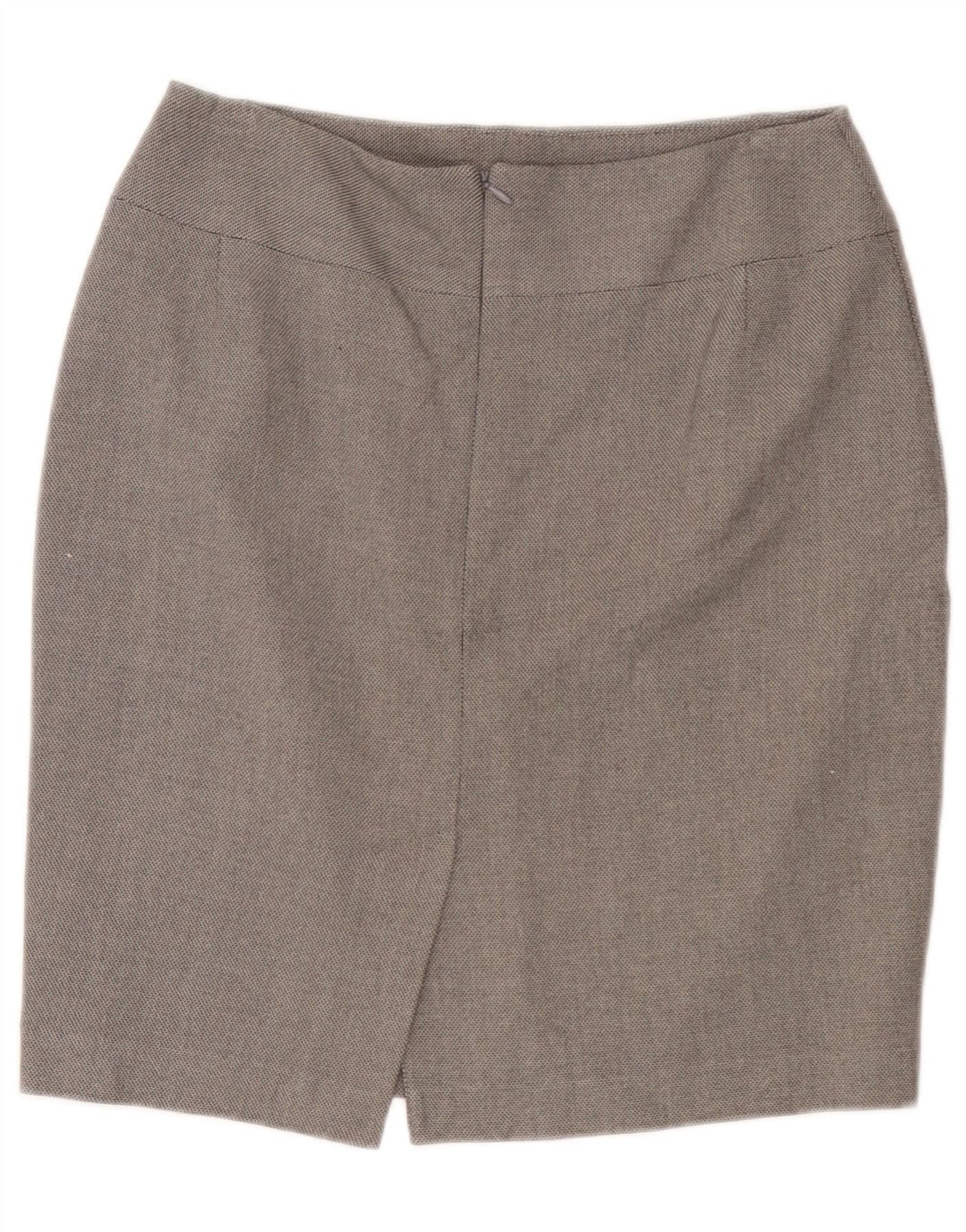 Gonna a tubino da donna Marks & Spencer UK 10 piccola W30 poliestere grigio