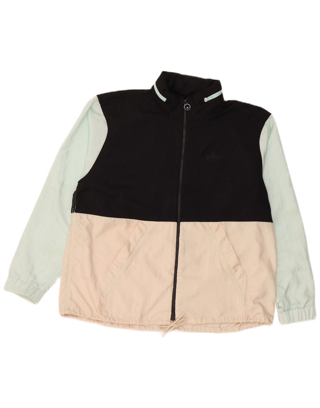 Giacca da tuta da donna ADIDAS UK 12 Medium multicolore Colourblock