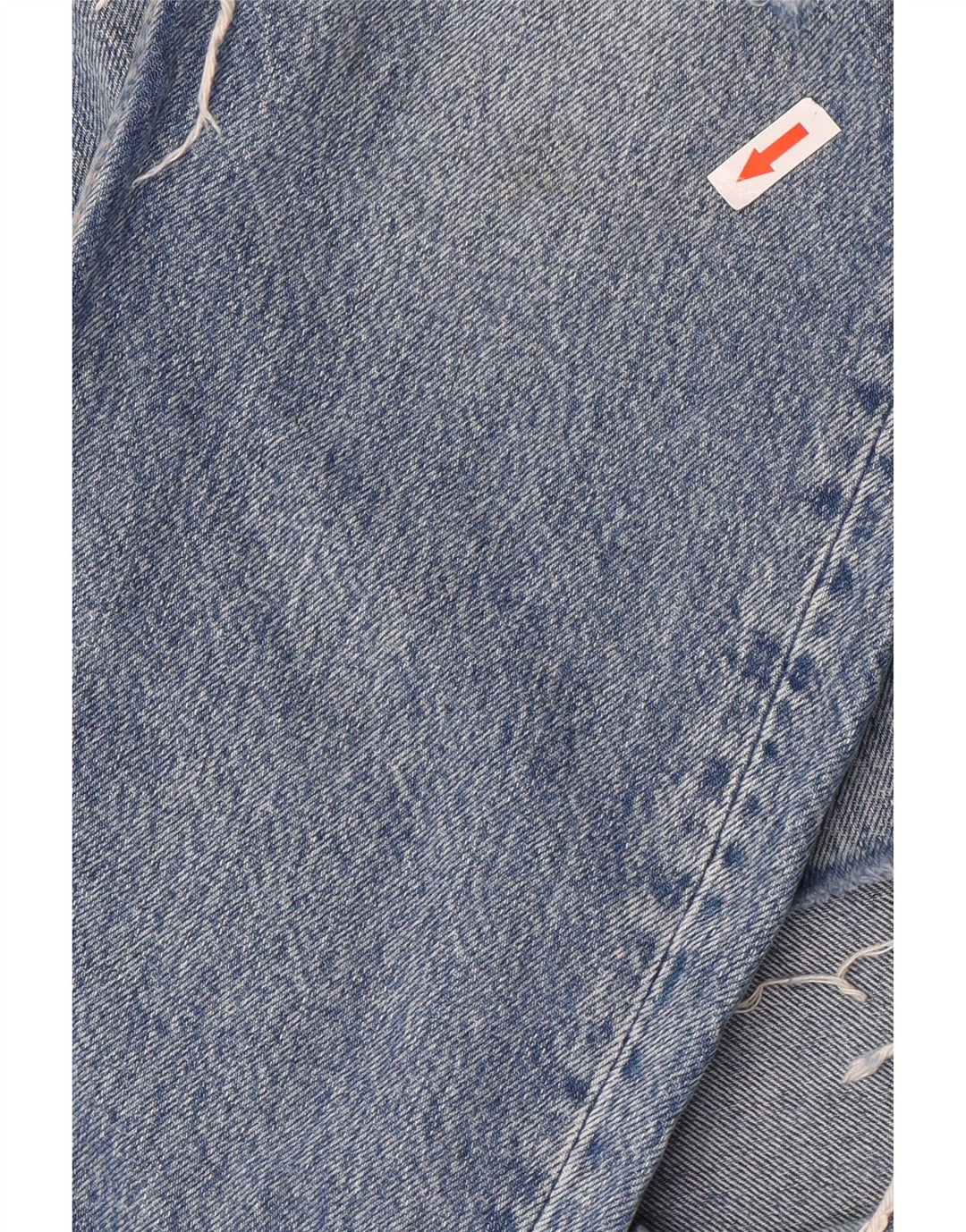 Jeans dritti effetto invecchiato da donna Zara EU 40 medio W30 L27 cotone blu