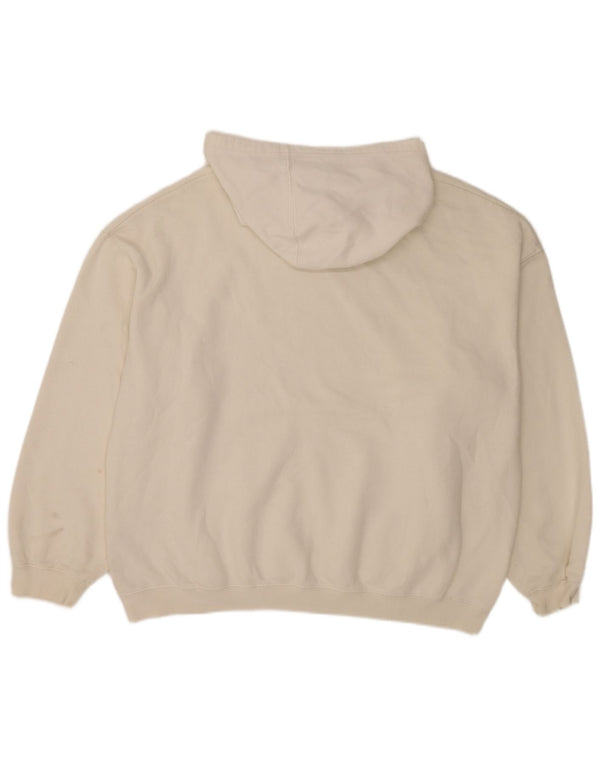 Maglione con cappuccio vestibilità ampia da uomo Billabong in cotone bianco medio