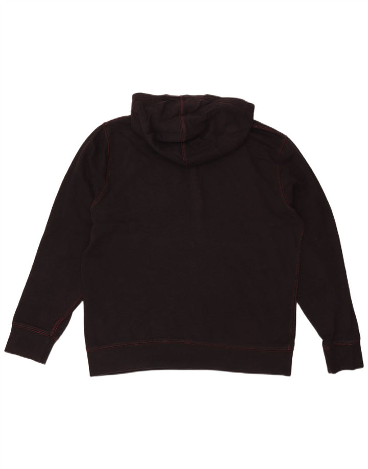 Maglione con cappuccio grafico da uomo Levi's grande in cotone nero
