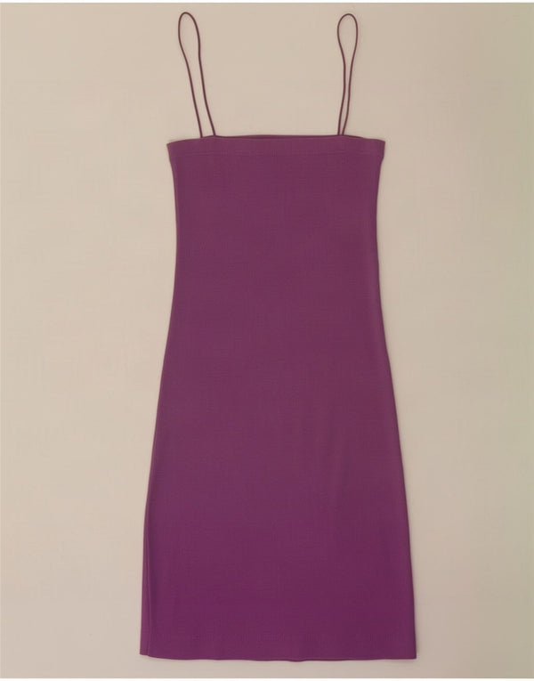 Abito sottoveste Zara da donna UK 10 piccolo viola
