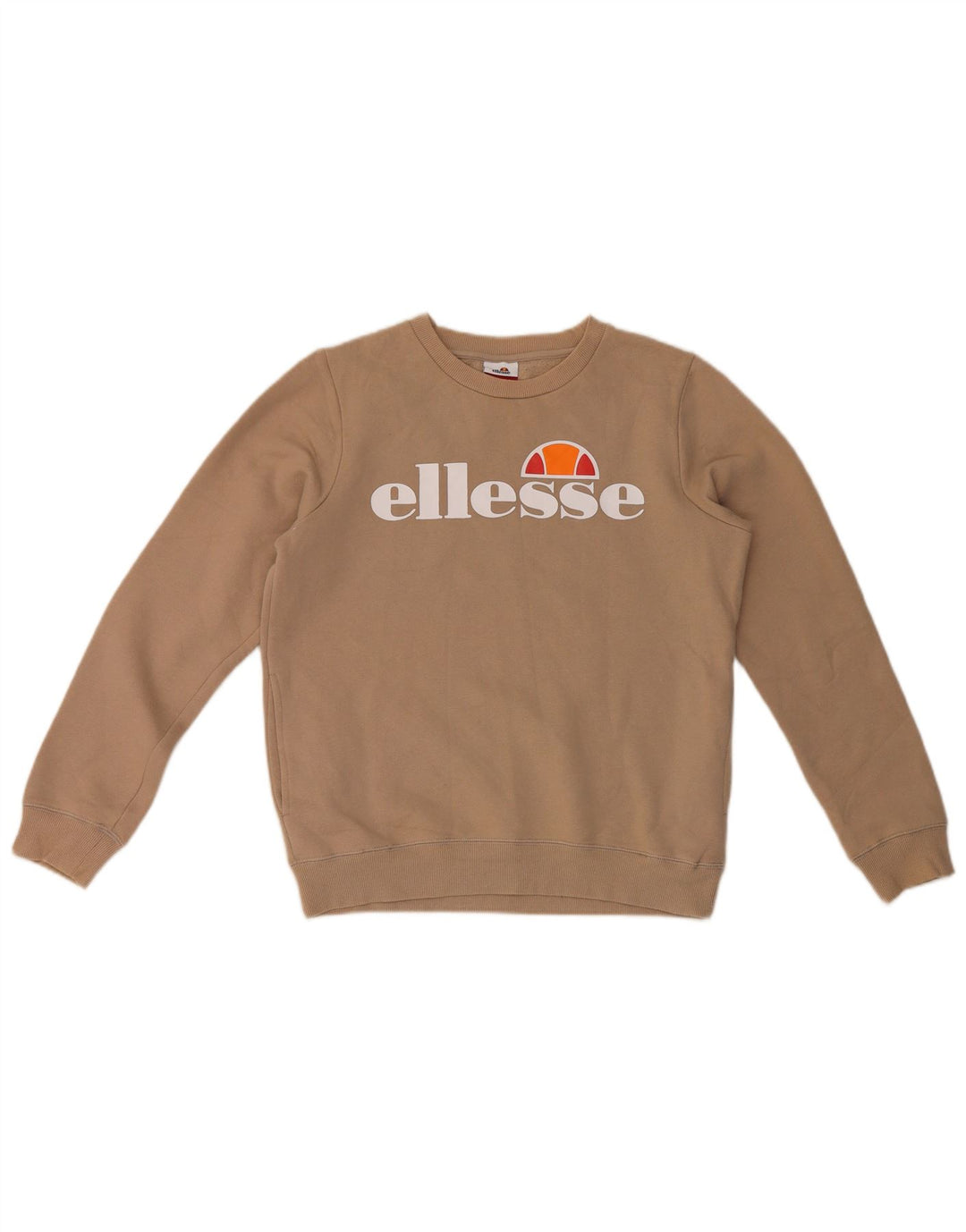 Felpa grafica da bambino Ellesse 13-14 anni in cotone marrone