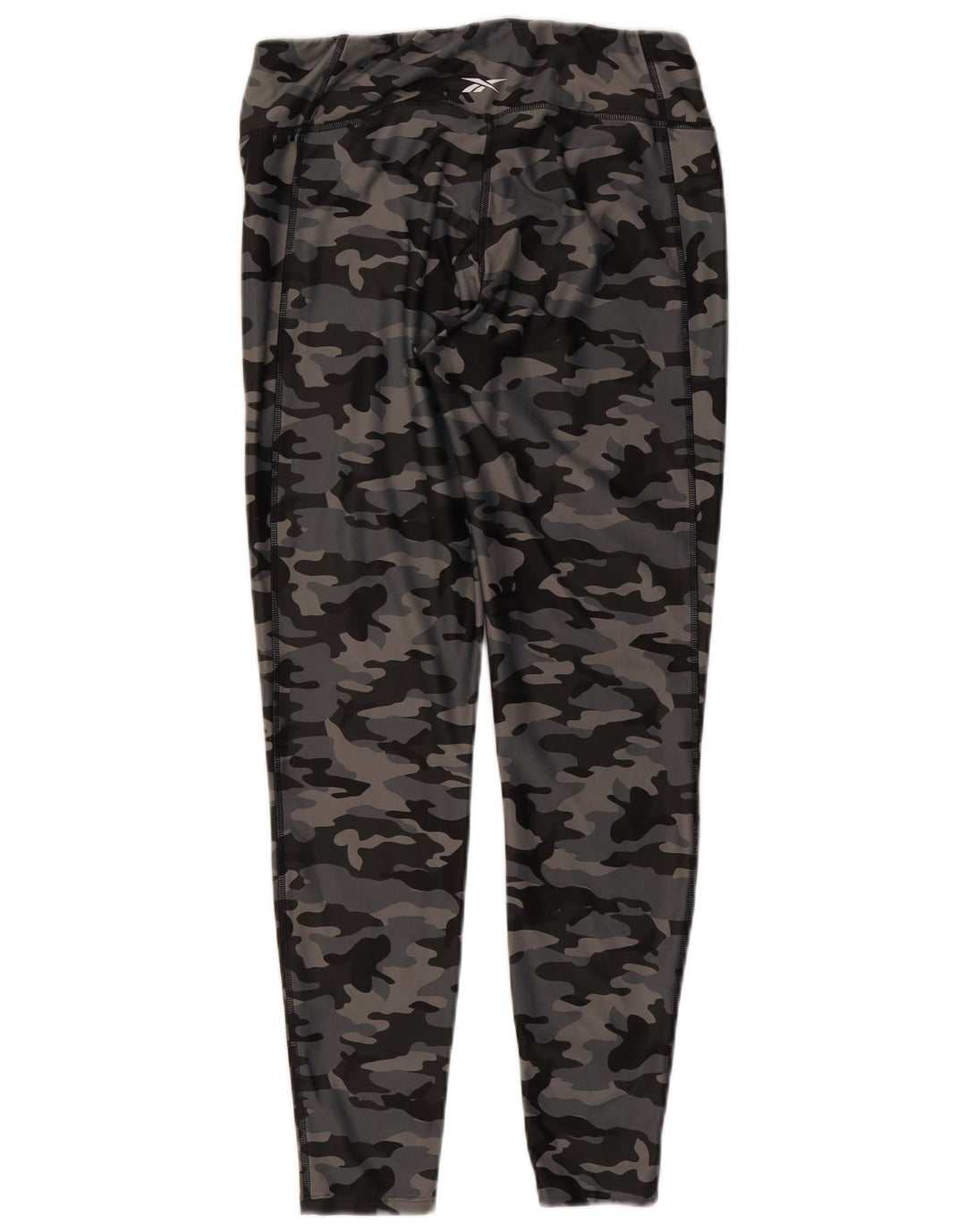Leggings Reebok da donna UK 16/18 Large Poliestere mimetico grigio