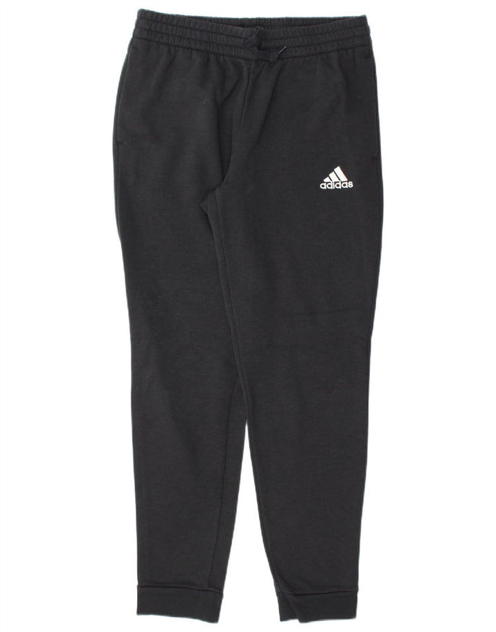 ADIDAS Mens Tracksuit Trousers Joggers Medium  Black Cotton