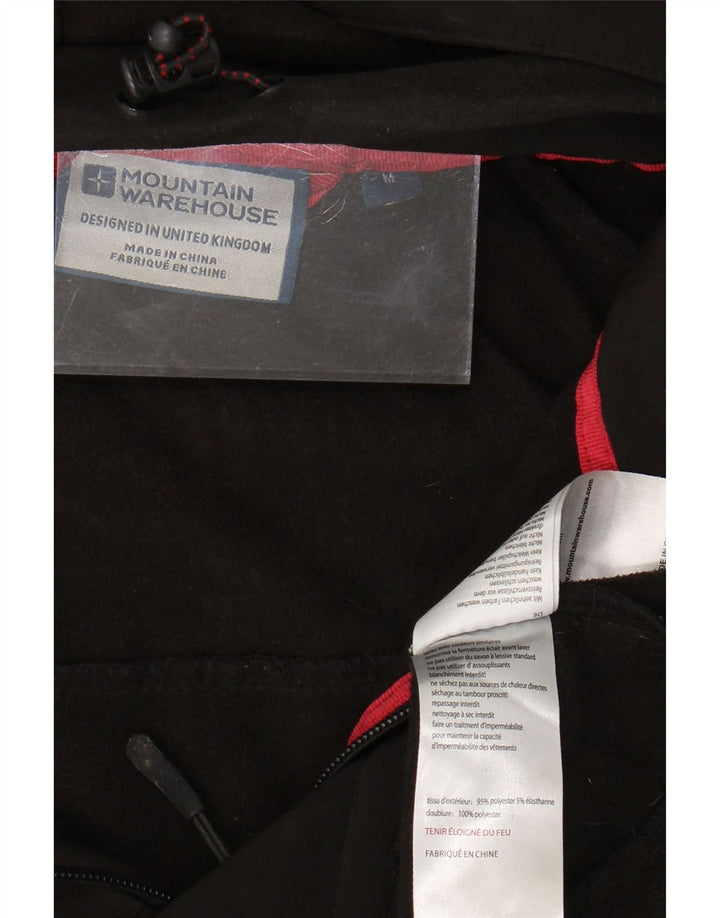 MOUNTAIN WAREHOUSE Giacca a vento da uomo UK 38 Poliestere nero medio