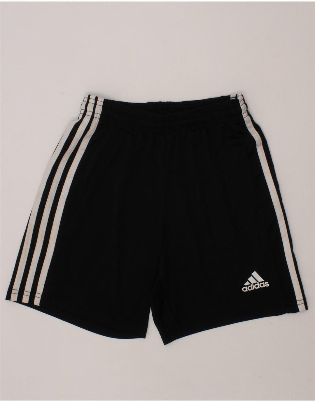ADIDAS Boys Aeroready Sport Shorts 9-10 Years  Black Polyester Vintage Adidas and Second-Hand Adidas from Messina Hembry 