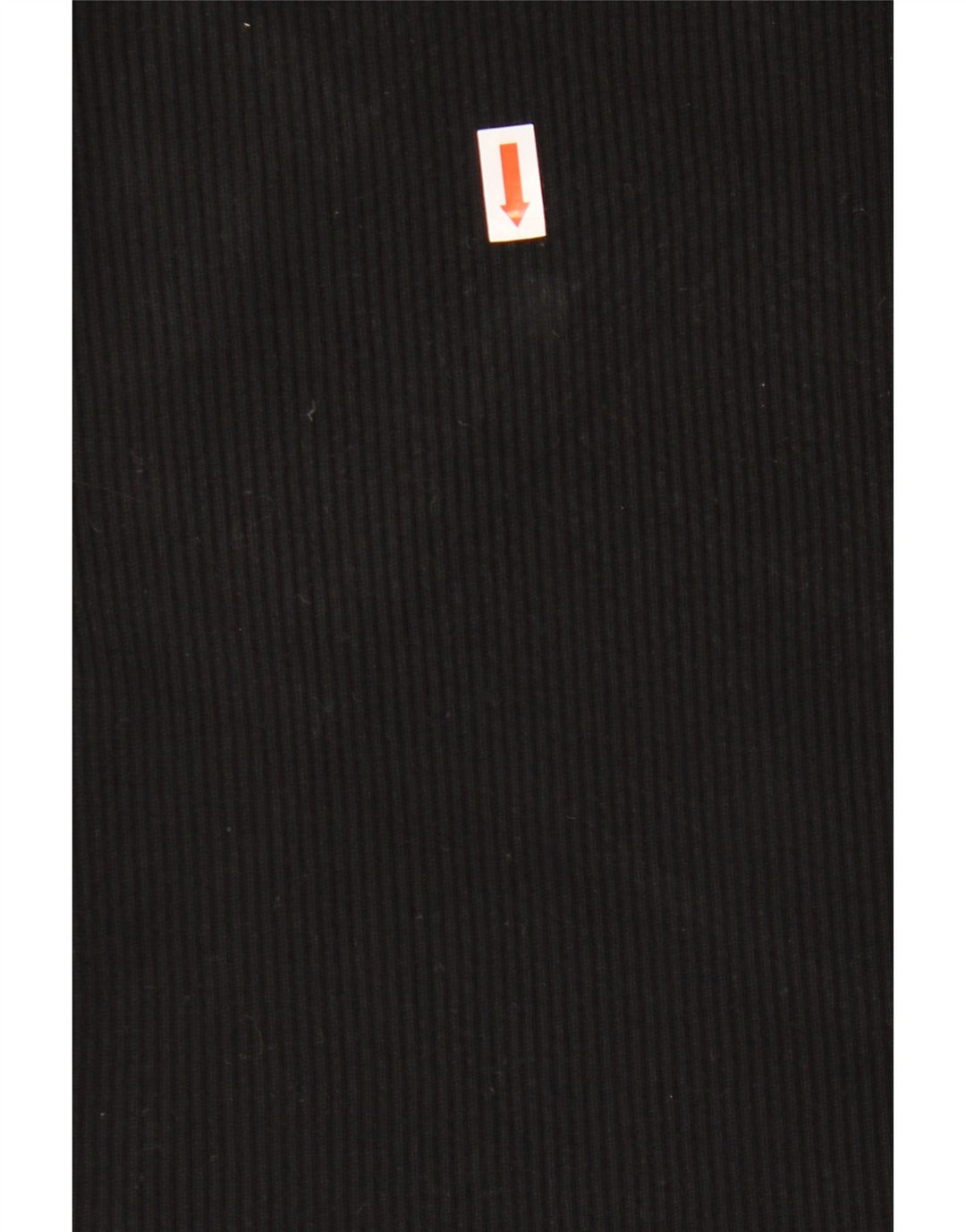 Top corto da donna Zara a maniche lunghe UK 8 piccolo in viscosa nera