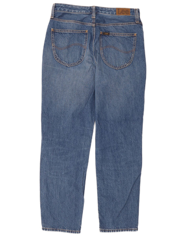 Jeans Lee Carol da uomo cropped W28 L25 cotone blu