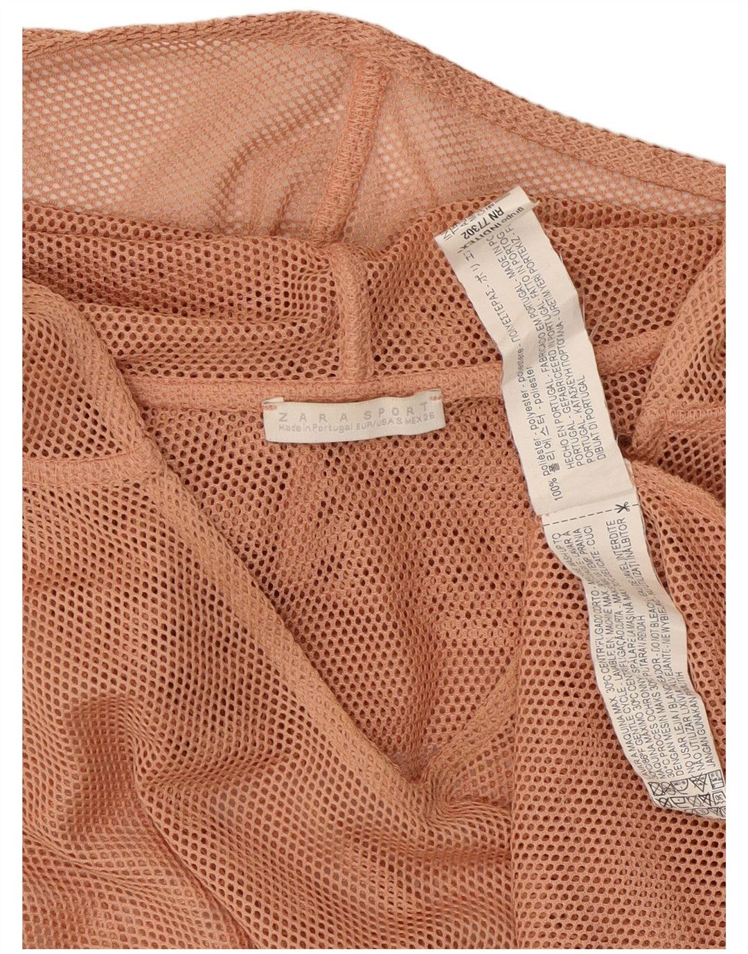 Giacca da ginnastica oversize con cappuccio e pullover da donna Zara UK 10 Small Rosa