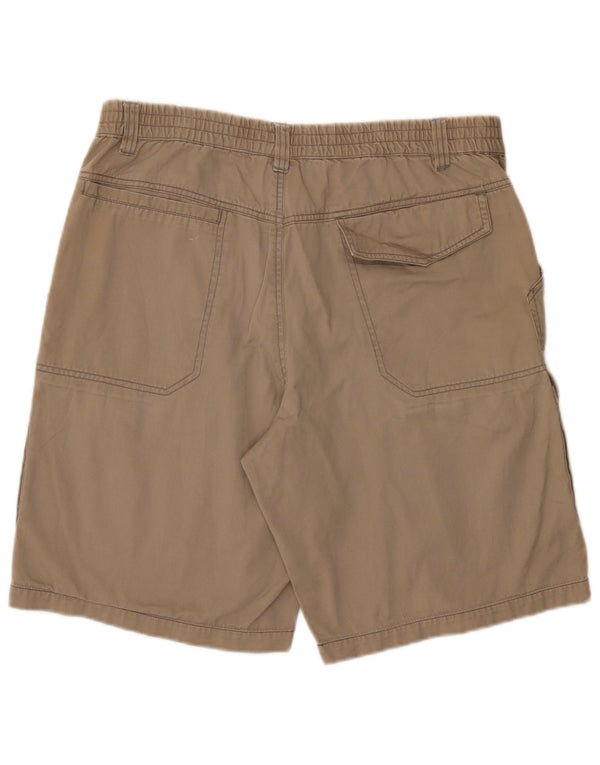 Pantaloncini cargo da lavoro da uomo Lotto UK 42/44 XL W36 Cotone beige