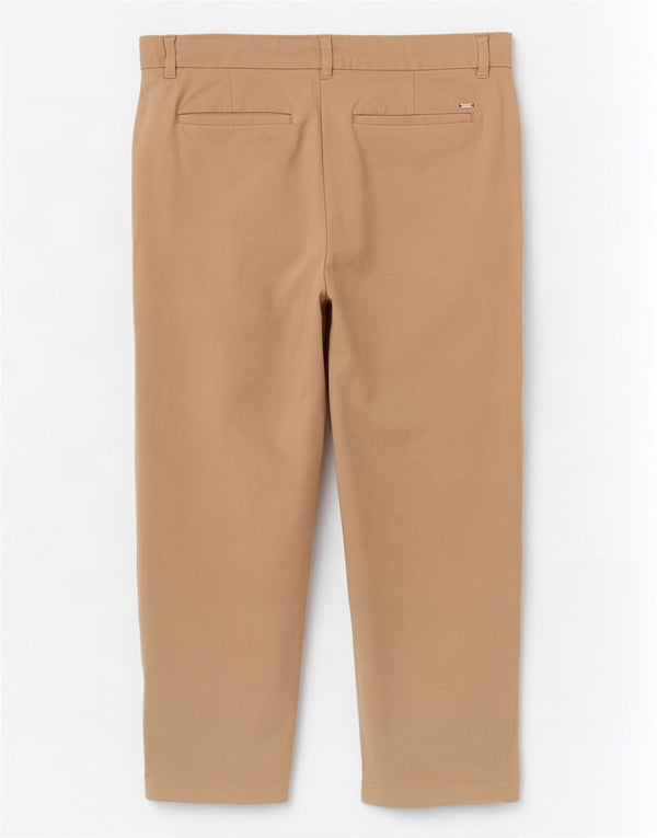 Pantaloni corti dritti da donna Tommy Hilfiger US 6 Medium W30 L24 Beige