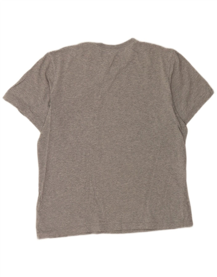 T-shirt Nike da uomo in cotone mélange grigio medio