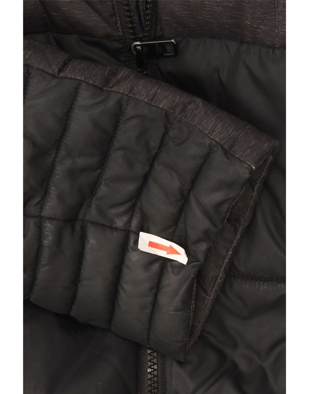 Giacca imbottita con cappuccio da uomo Calvin Klein Jeans UK 42 XL poliestere nero