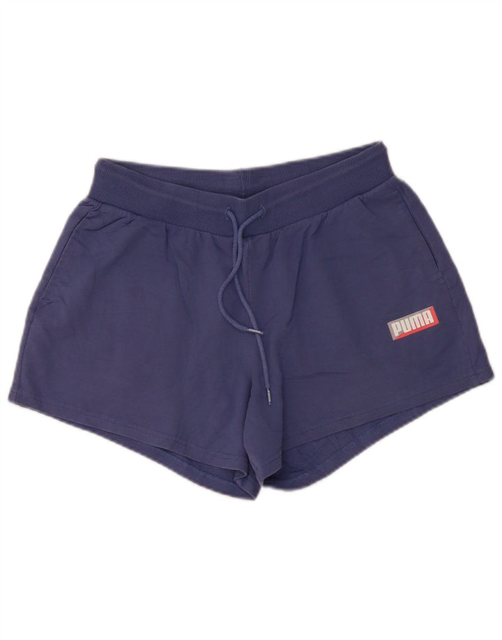 Pantaloncini sportivi PUMA da donna UK 12 medio blu navy