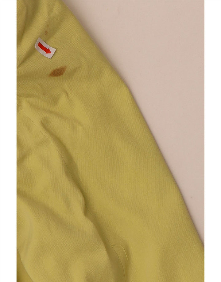Giacca Blazer a 2 Bottoni da Donna Benetton IT 44 Verde Medio Poliestere