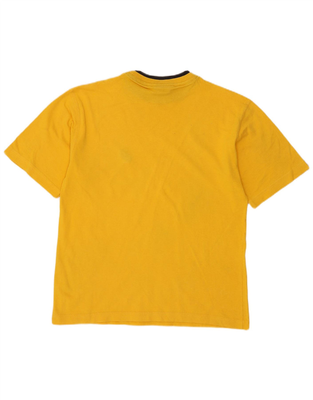 T-shirt Asics da bambino 11-12 anni in cotone giallo
