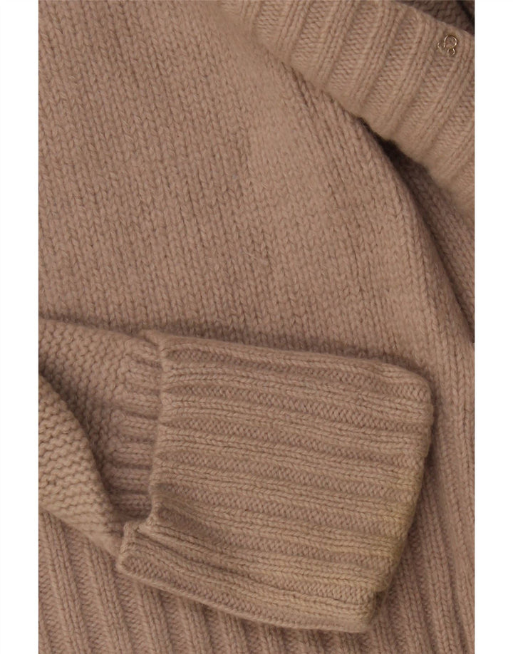 Maglione cardigan da donna Marks & Spencer UK 16 Angora beige grande