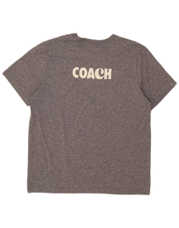 T-shirt grafica Nike Soccer Camp da donna UK 16 grande grigia chiazzata