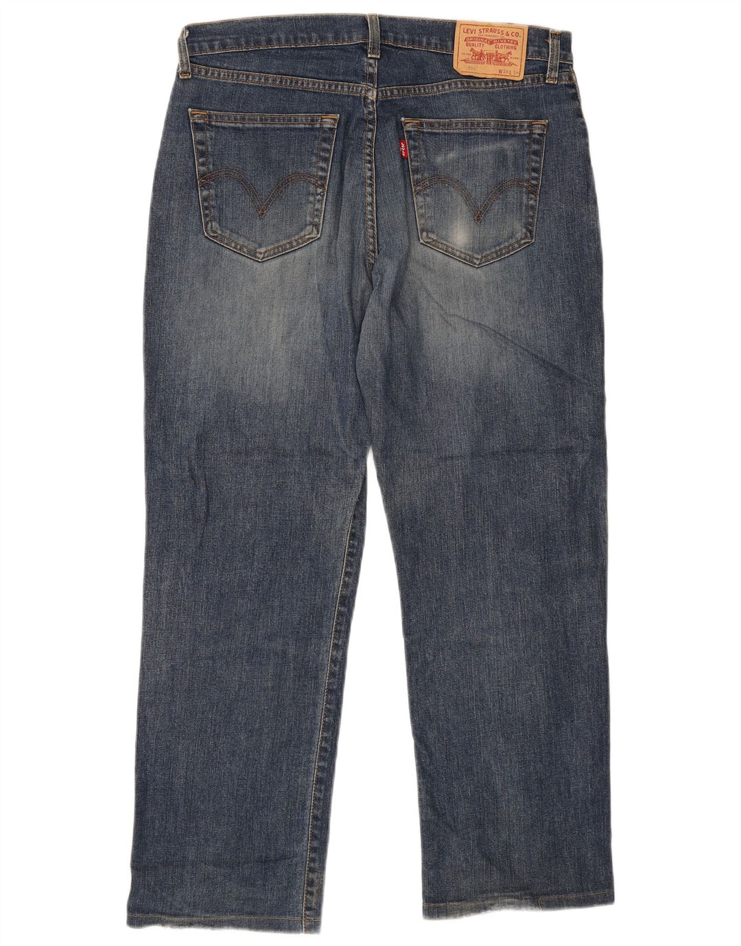 Levi's Uomo 751 Jeans dritti W36 L29 Cotone blu navy