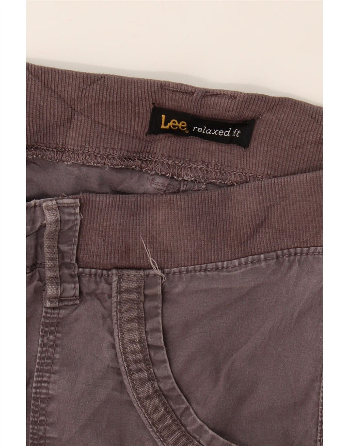 LEE Mens Relaxed Fit Cargo Shorts W32 Medium Grey Vintage Lee and Second-Hand Lee from Messina Hembry 