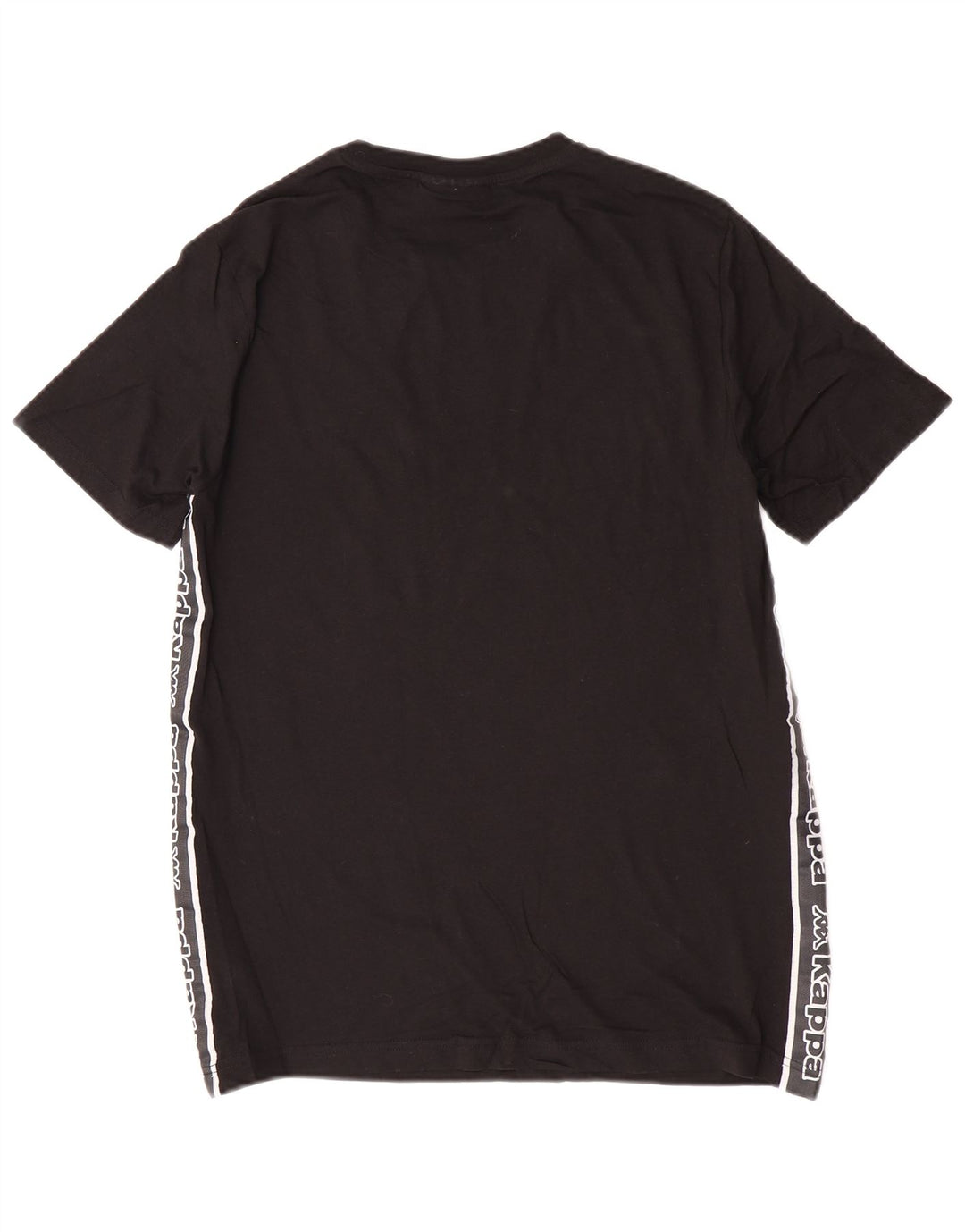 T-shirt grafica da uomo Kappa Top in cotone color block medio nero