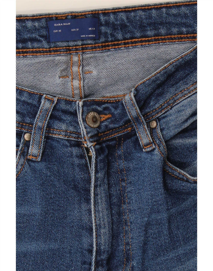 Jeans skinny da uomo Zara EU 40 medio W31 L30 blu