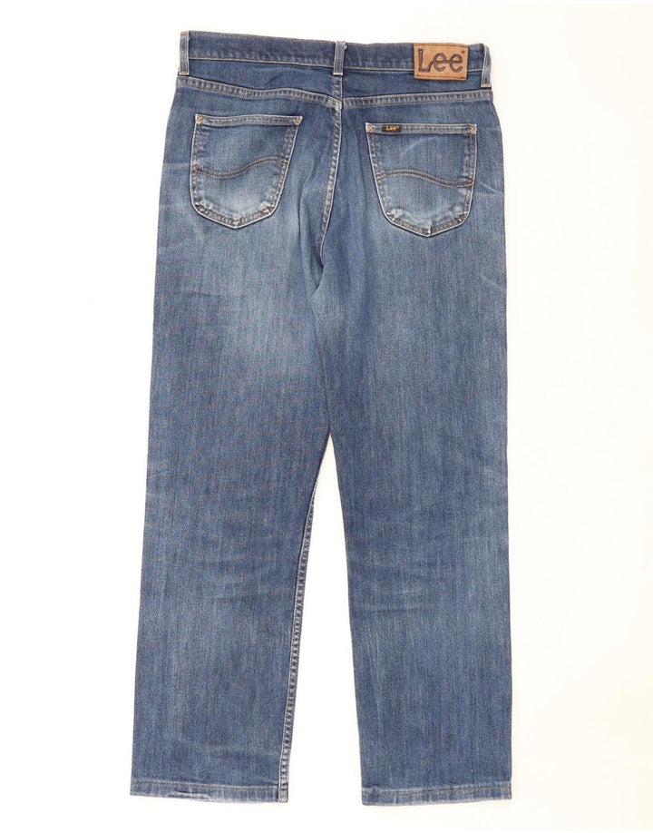 Jeans dritti da uomo Lee W34 L30 cotone blu